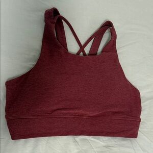 Vuori Red Racerback Sports Bra